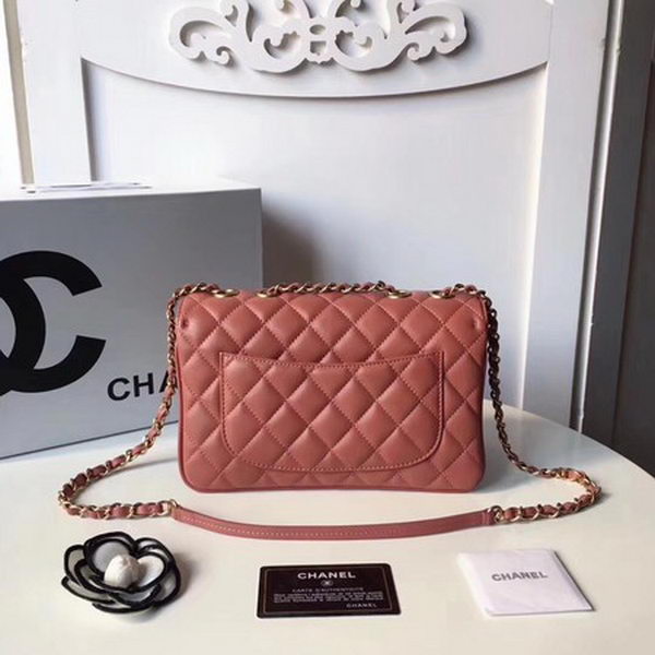 Chanel Classic Shoulder Bag Original Sheepskin Leather A57028 Pink