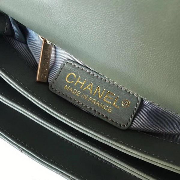 Chanel Classic Shoulder Bag Original Sheepskin Leather A57029 Green