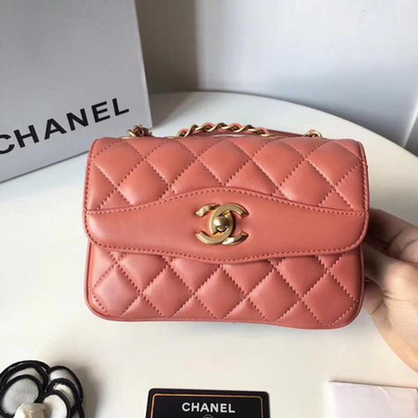 Chanel Classic Shoulder Bag Original Sheepskin Leather A57029 Pink