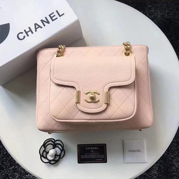 Chanel Shoulder Bag Original Deerskin Leather A57219 Pink