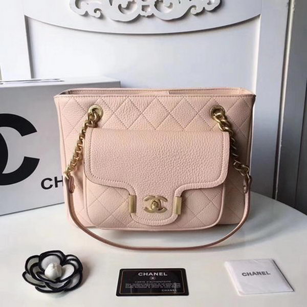 Chanel Shoulder Bag Original Deerskin Leather A57219 Pink
