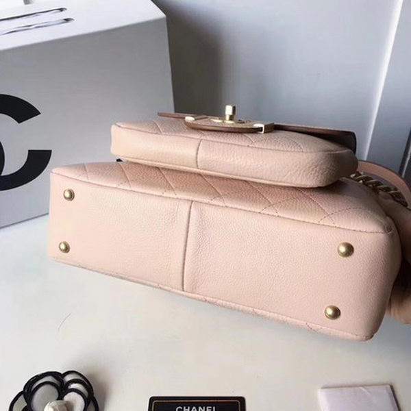 Chanel Shoulder Bag Original Deerskin Leather A57219 Pink