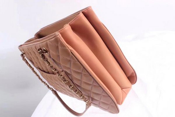 Chanel Shoulder Bag Original Sheepskin Leather CHAX23 Apricot