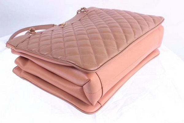 Chanel Shoulder Bag Original Sheepskin Leather CHAX23 Apricot