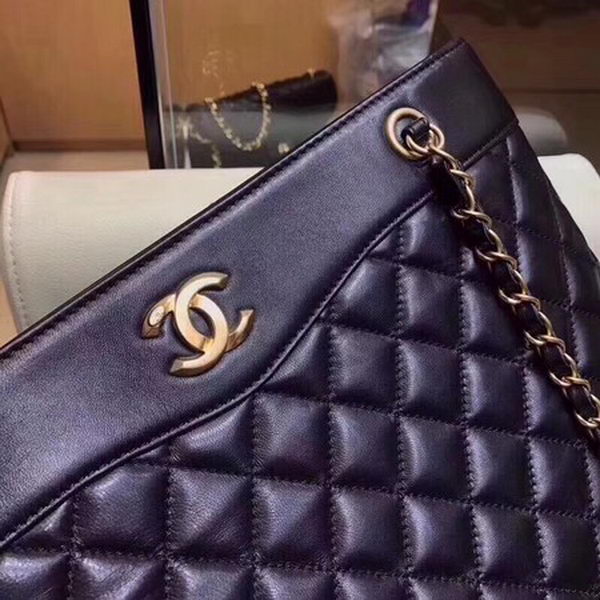 Chanel Shoulder Bag Original Sheepskin Leather CHAX23 Black