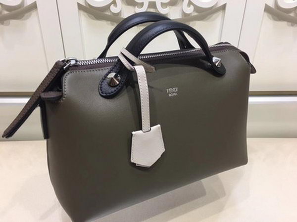 Fendi BY THE WAY Bag Original Calfskin Leather F21790 Deep Green