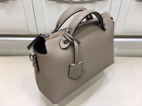 Fendi BY THE WAY Bag Original Calfskin Leather F21790 Grey