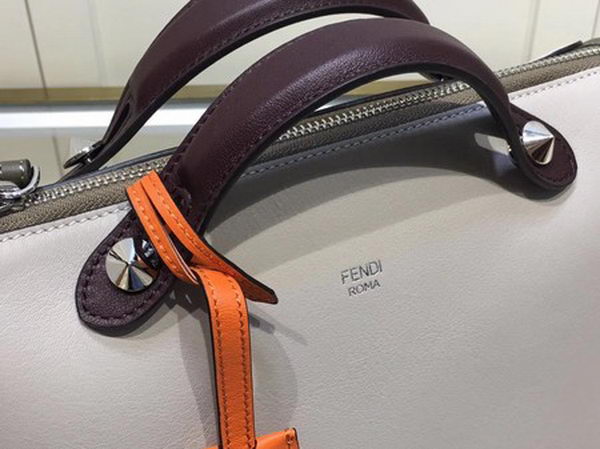 Fendi BY THE WAY Bag Original Calfskin Leather F21790 OffWhite