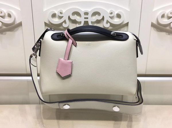 Fendi BY THE WAY Bag Original Calfskin Leather F21790 White