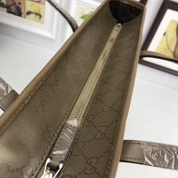 Gucci GG Imprime Tote Bag 211137 Gold