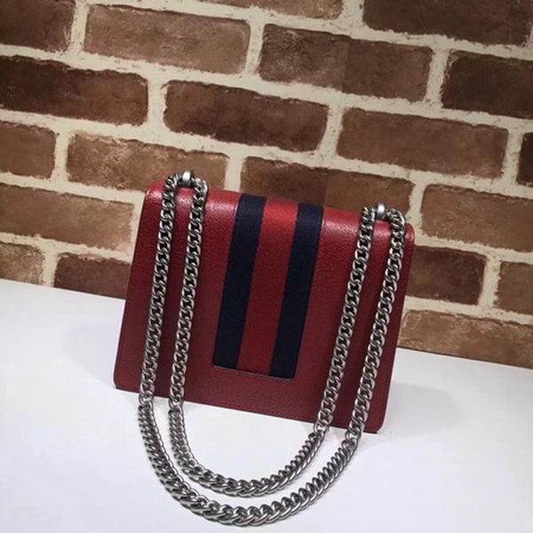 Gucci Dionysus Lichee Pattern Mini Shoulder Bag 421970 Red