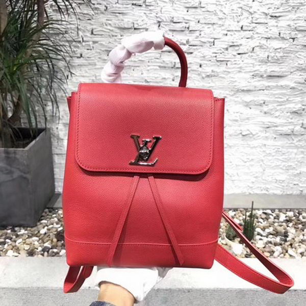 Louis Vuitton 2018 Spring-Summer LOCKME BACKPACK M41815 Red