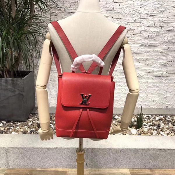 Louis Vuitton 2018 Spring-Summer LOCKME BACKPACK M41815 Red