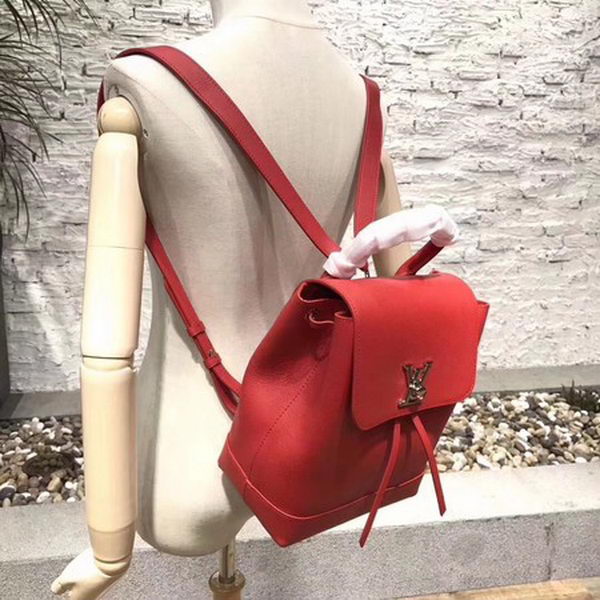 Louis Vuitton 2018 Spring-Summer LOCKME BACKPACK M41815 Red