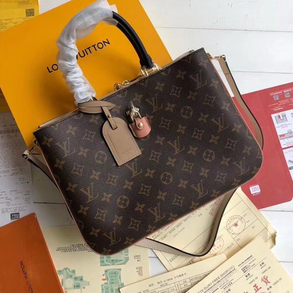 Louis Vuitton Monogram Canvas MILLEFEUILLE M44254 Camel