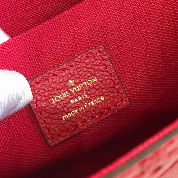 Louis Vuitton Monogram Empreinte POCHETTE FeLICIE M64064 Red