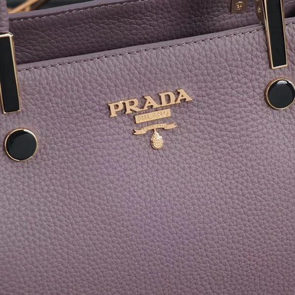 Prada Bibliotheque Medium Saffiano Top-Handle Tote Bag BN0902 Purple