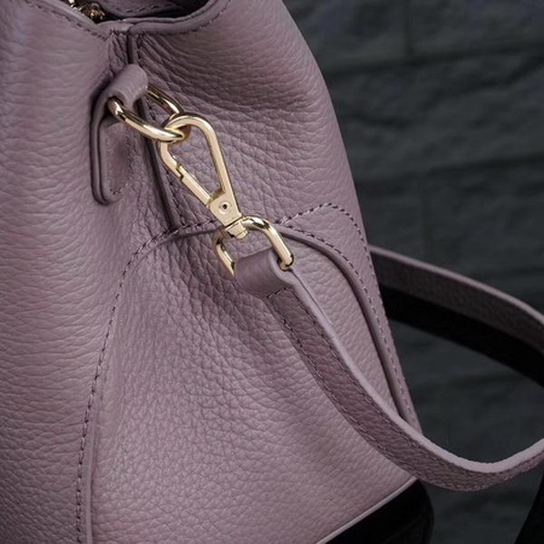 Prada Bibliotheque Medium Saffiano Top-Handle Tote Bag BN0902 Purple