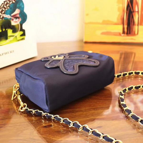 Prada Nylon Shoulder Bag BN1320 Blue