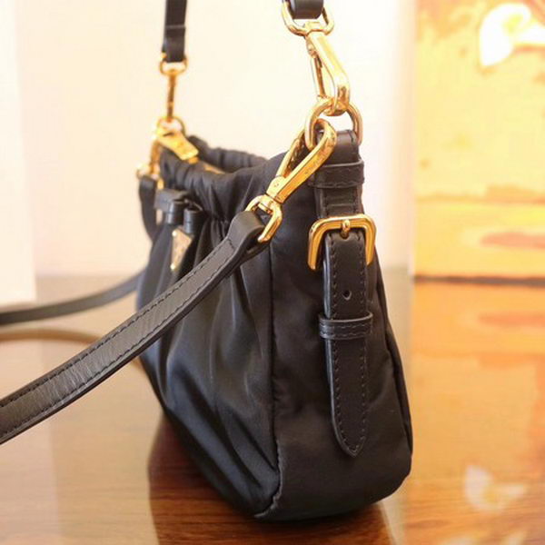 Prada Nylon Shoulder Bag BN2043 Black