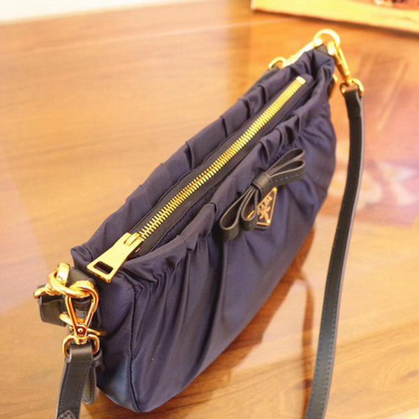 Prada Nylon Shoulder Bag BN2043 Blue