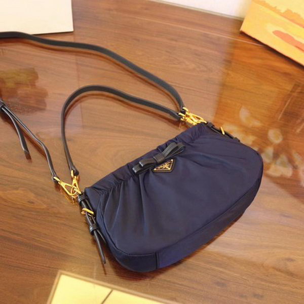 Prada Nylon Shoulder Bag BN2043 Blue