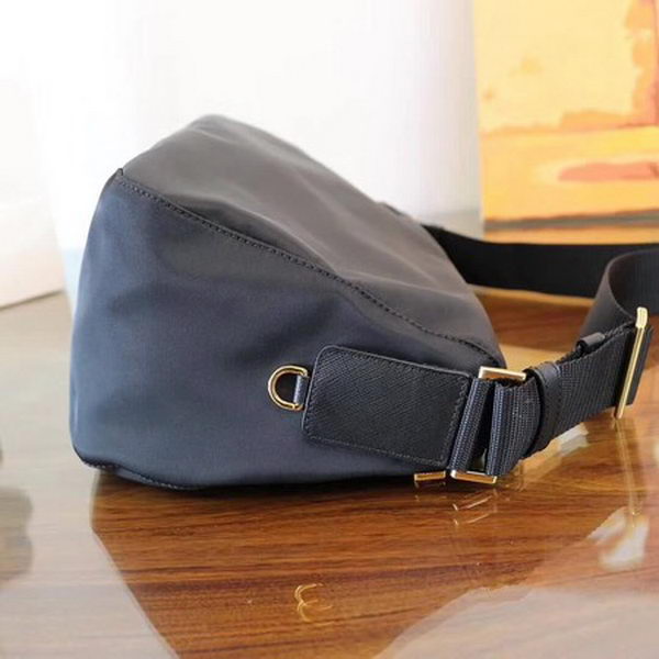 Prada Nylon Shoulder Bag BT0742 Black