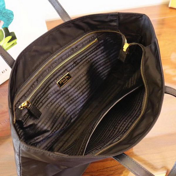 Prada Nylon Tote Bag 1BG052 Black