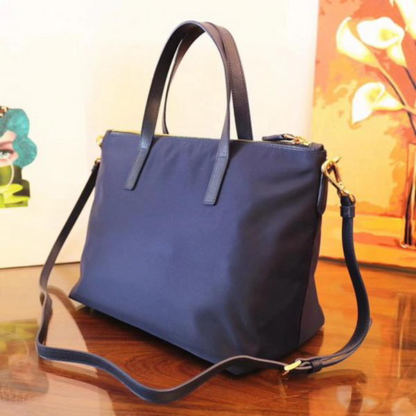 Prada Nylon Tote Bag 1BG061 Blue