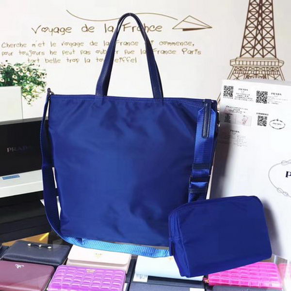 Prada Nylon Tote Bag BN2834 Blue