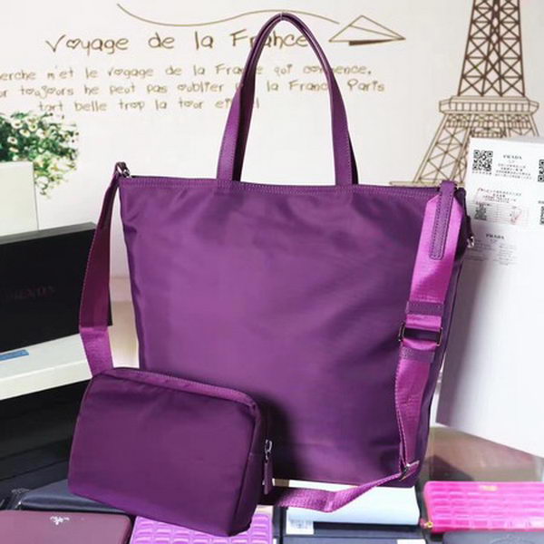 Prada Nylon Tote Bag BN2834 Purple