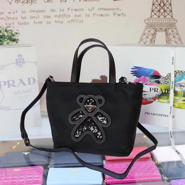 Prada Nylon Tote Bag BN2835 Black