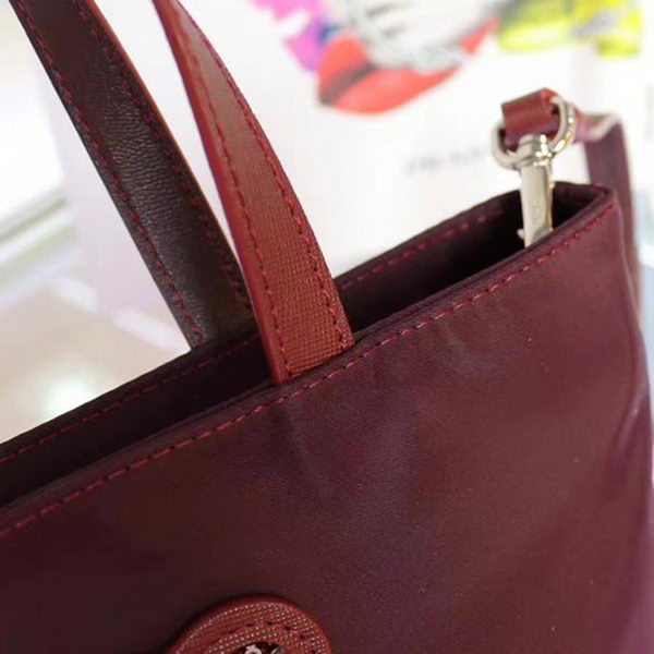 Prada Nylon Tote Bag BN2835 Wine