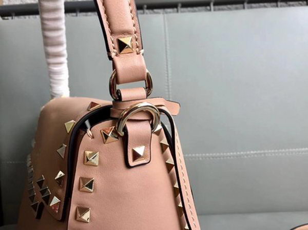 Valentino Rockstud Single Handle Bag PW2B0A85 Apricot