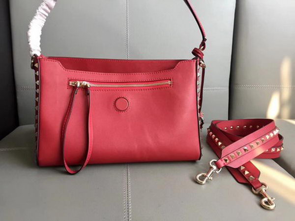 Valentino Rockstud Single Handle Bag PW2B0A85 Red