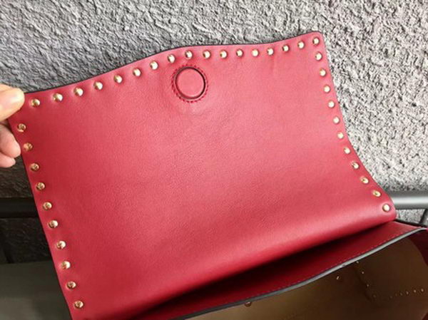 Valentino Rockstud Single Handle Bag PW2B0A85 Red