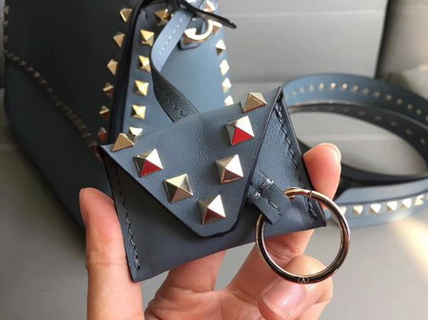 Valentino Rockstud Single Handle Bag PW2B0A85 SkyBlue