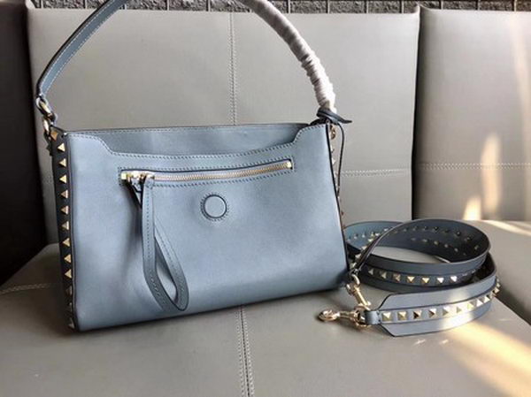 Valentino Rockstud Single Handle Bag PW2B0A85 SkyBlue