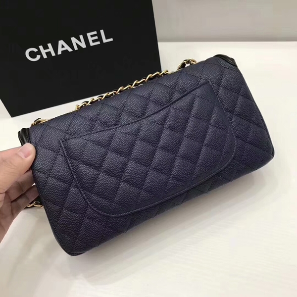 Chanel Original Cannage Pattern Shoulder Bag 66870 Blue