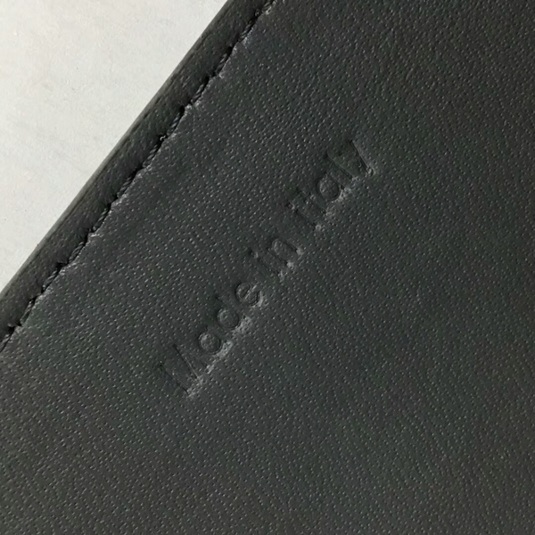 Celine FRAME Calfskin Leather Shoulder Bag 43343 Green&Offwhite