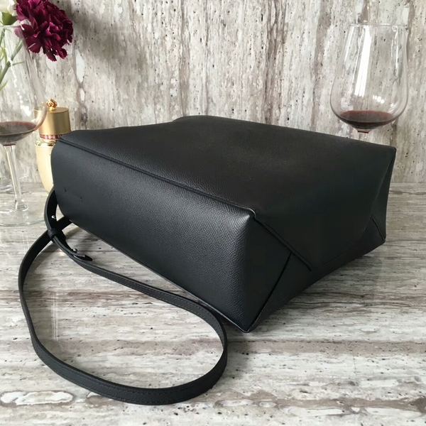 Celine Cabas Phantom Bags Calfskin Leather C2204 Black