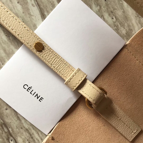 Celine Cabas Phantom Bags Calfskin Leather C2204 Camel&Black