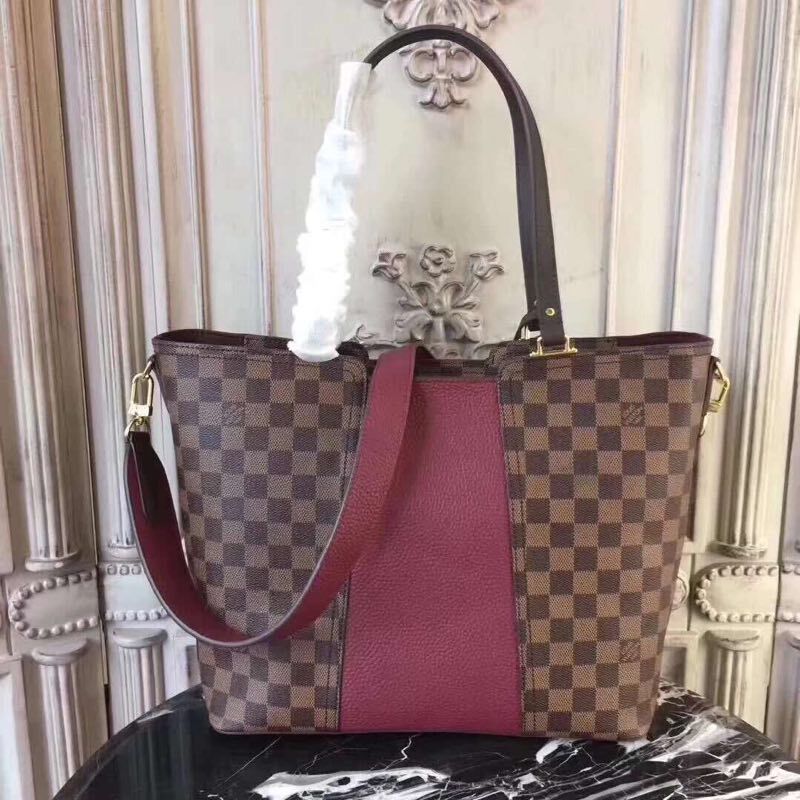 Louis Vuitton Damier Ebene Canvas JERSEY N44023 Wine