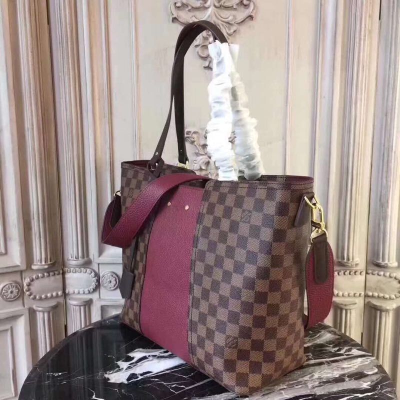 Louis Vuitton Damier Ebene Canvas JERSEY N44023 Wine