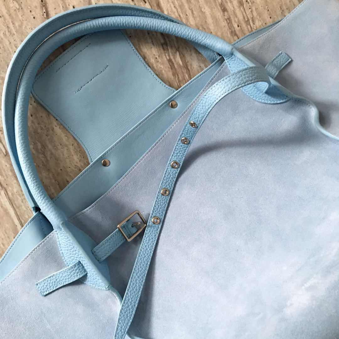 Celine Belt Bag Original Skin Leather CL18221 blue