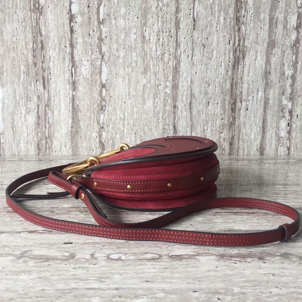 Chloe Calfskin Leather Tote Bag A03376 Red