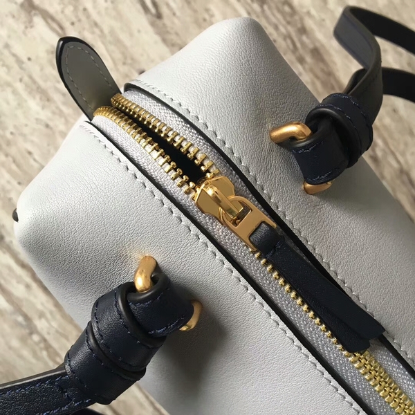Celine Sheepskin  Leather Shoulder Bag 90059 White