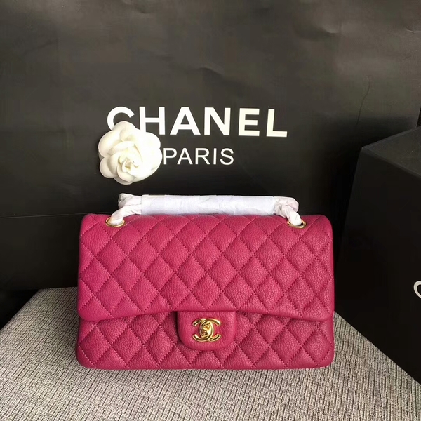 Chanel Flap Shoulder Bags Original Deerskin Leather CF1112 Pink