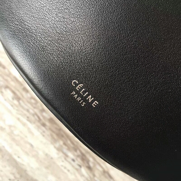 Celine Bigbag Calfskin Leather Shoulder Bag 55428 Black