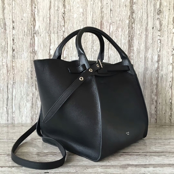 Celine Bigger Tote Bag Original Leather 55426 Black